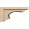 Ekena Millwork 11"W x 22"D x 11"H Wide Emerson Rough Cedar Woodgrain TimberThane Corbel, Primed Tan CORUR11X22X11EMRRCPR - alternate 2